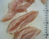 鶏ささみ梅しそチーズ焼き作り方1写真