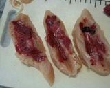 鶏ささみ梅しそチーズ焼き作り方3写真