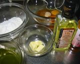 ☆甘煮豆in抹茶マーブルケーキ☆作り方1写真