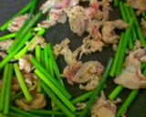 にんにくの芽と豚肉のスタミナ炒め作り方3写真
