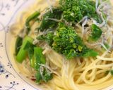 小女子と菜花の春パスタ作り方5写真