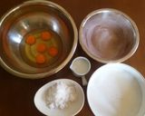 簡単！ノンオイルdeフワフワケーキ作り方1写真