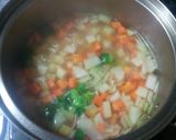 野菜たっぷりトマトスープ作り方3写真