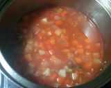 野菜たっぷりトマトスープ作り方4写真