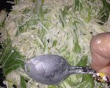 水菜サラダの残りでカリッもち簡単チヂミ♪作り方5写真