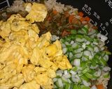 炊飯器♡節約つまみ♡青い部分➕パラ②炒飯作り方6写真