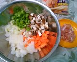 残り野菜と鶏肉で のっぺい汁♪作り方2写真