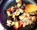 濃厚♡パプリカ&豚ばら肉の麻婆茄子♡作り方8写真