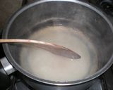 チアシード、クコの実入り牛乳寒作り方2写真