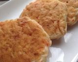 離乳食手づかみ〜お食事ツナパンケーキ☆作り方5写真