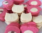 可愛いマイメロ友チョコ大量キャラクッキー作り方48写真