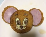 トムとジェリーキャラ弁作り方1写真