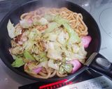 B級グルメ☆元祖讃岐うどん焼き作り方4写真