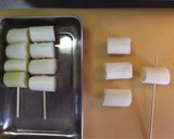 白ネギのバジルソースチーズ焼き作り方2写真