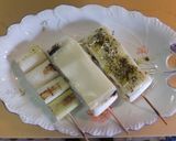 白ネギのバジルソースチーズ焼き作り方4写真