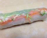 野菜たっぷり！むね肉でヘルシー生春巻き♪作り方5写真