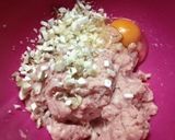はんぺんバーグ♡エリンギ入り作り方3写真