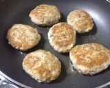 はんぺんバーグ♡エリンギ入り作り方6写真