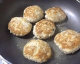 はんぺんバーグ♡エリンギ入り作り方8写真