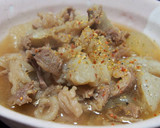 牛筋煮込み♫からの牛筋煮込み蕎麦!!作り方2写真