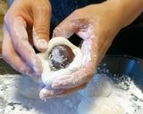 レンジで簡単♡ママの大福作り方7写真
