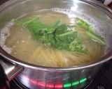 菜の花と小海老のペペロンチーノ作り方5写真