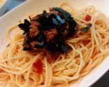 簡単！混ぜるだけ！納豆梅パスタ作り方5写真