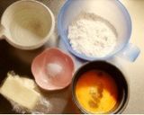 基本のシュー皮作り方1写真