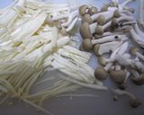 きのこの洋風焼きそば作り方1写真