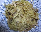 きのこの洋風焼きそば作り方5写真