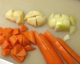 分量丸無視。うちのカレー♪作り方1写真