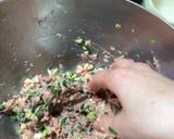 ニラ餃子♡肉汁とパリパリ感がたまらない作り方7写真