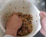 実家のタコ入り餃子作り方4写真