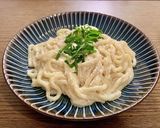簡単！たらこクリームうどん☆メモ書き作り方4写真