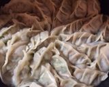 ニラ餃子♡肉汁とパリパリ感がたまらない作り方17写真