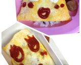 簡単ふなっしー親子 そぼろリメイク作り方3写真