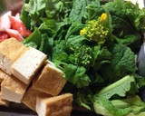 菜の花と厚揚げの煮浸し作り方1写真