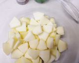 レンジで簡単☆リンゴの甘煮☆作り方1写真