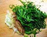鯵と菜の花と二種のディップ添え。作り方1写真