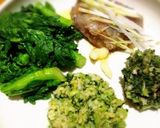 鯵と菜の花と二種のディップ添え。作り方5写真