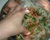もやしとほうれん草のピリ辛ナムルン♪作り方3写真