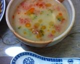 おからの中華風スープ作り方5写真