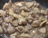 鶏もも肉の梅肉炒め作り方4写真