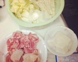 ♡うちバル♡水炊き鍋＆やみつきラーメン作り方1写真