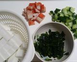 超簡単☆はんぺんのわさびマヨ和え作り方1写真