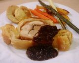 絶品♪フォアグラとチキンのパイ包み作り方10写真