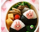 ひょっこり！くまちゃんおにぎり＊キャラ弁作り方8写真