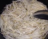 簡単副菜♪もやしとえのきのぽん酢和え作り方1写真