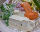 ごま豆乳鍋リメイク・豆乳ラーメン作り方1写真