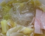 白だしで☆キャベツえのきスープ☆作り方3写真